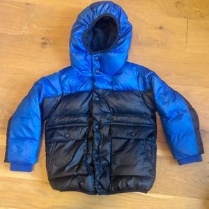 SOLD Crewcuts Boys Colorblock Marshmallow Down Puffer Coat Size 3